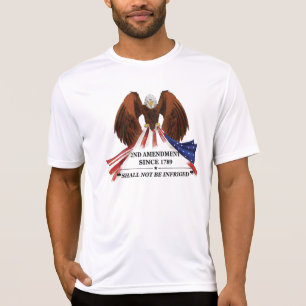Andra ändringen av Dekorativ kudde T Shirt