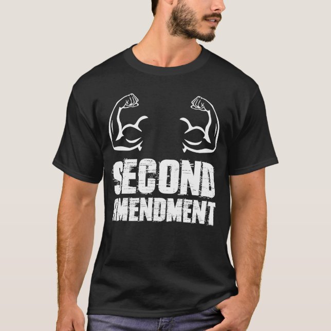 Andra ändringen Bare Arm T Shirt (Framsida)
