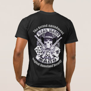 Andra ändringen Dead Man's Hand Cowboy T-Shirt