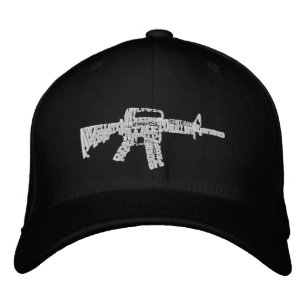Andra ändringen - Hat Broderad Keps