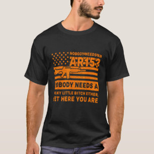 Andra ändringen Höger AR 15 Höger T Shirt