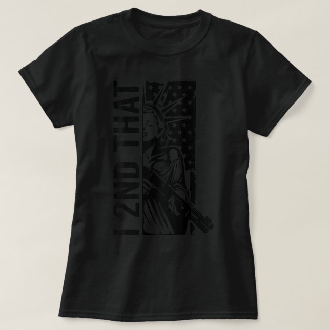 Andra ändringen Pro Gun Högers USA ( T Shirt (Design framsida)
