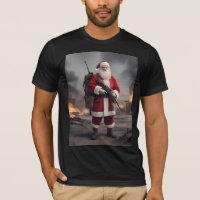 Andra ändringen Santa Funny jul