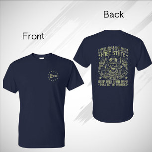 Andra ändringsförslaget Skull T-Shirt