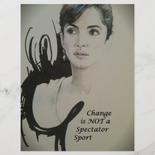 Ändra är inte en Spectator Sport Art Print