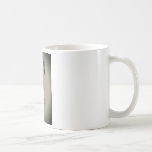 Ändra är inte en Spectator Sport Art Print Kaffemugg (Höger)