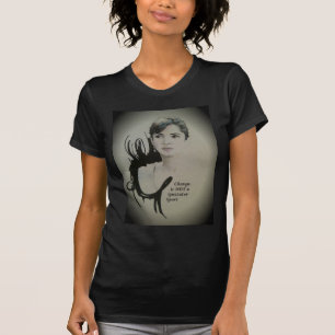 Ändra är inte en Spectator Sport Art Print T Shirt