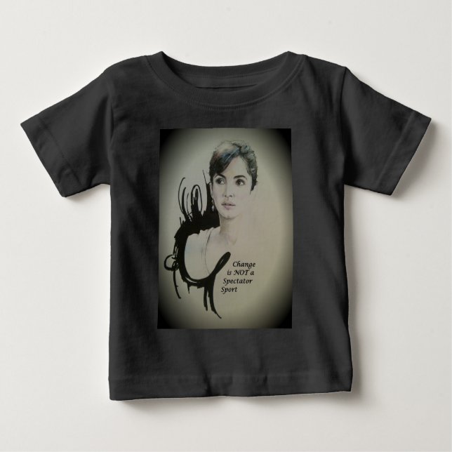 Ändra är inte en Spectator Sport Art Print Tröja (Framsida)