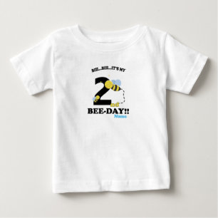 Andra årsdagen för bin party t shirt