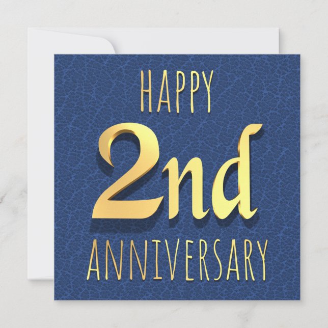 Andra årsdagen julkort (Framsida)