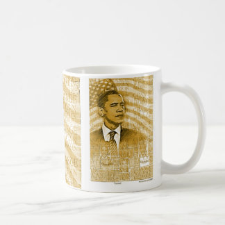 "Ändra" Barack Obama den guld- muggen Kaffemugg