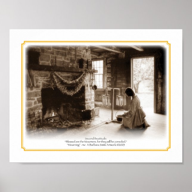 Andra beatitude-Storlek 8,5 x 11 Poster (Framsidan)