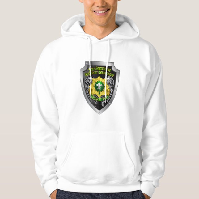 Andra beväpnade kavalleriregim hoodie (Framsida)