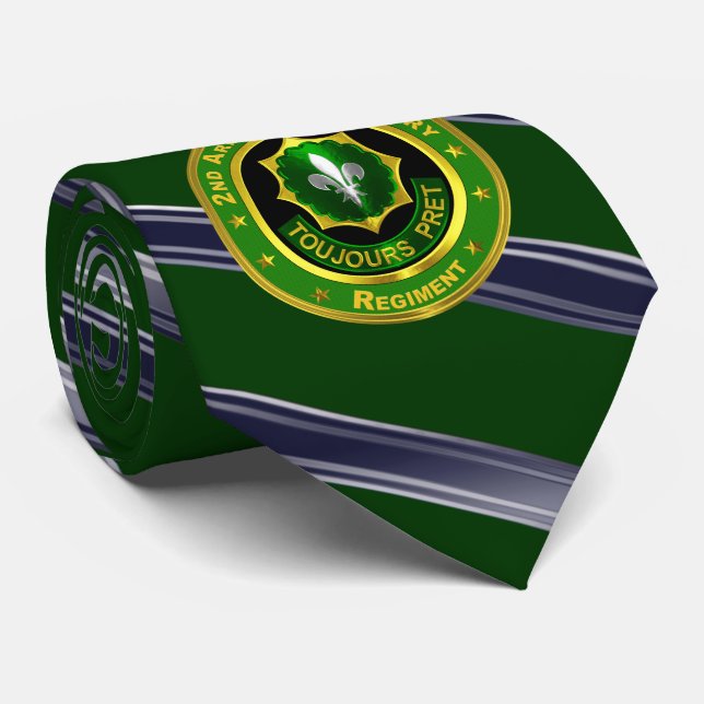 Andra beväpnade kavalleriregim slips (Rullad)