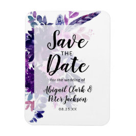 Ändra Blommigtens vattenfärg för violett vattenfär Magnet