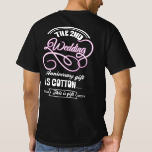 Andra Bröllop-årsjubiléet av mitt Älskare T Shirt