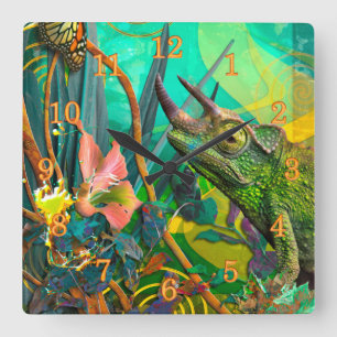 ÄNDRA CHAMELEON FYRKANTIG KLOCKA