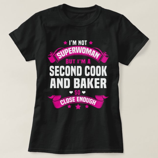Andra Cook och Baker T Shirt (Design framsida)