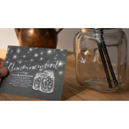 Ändra datum Bröllop-uppskjutningsdatum för Mason B Meddelande Vykort