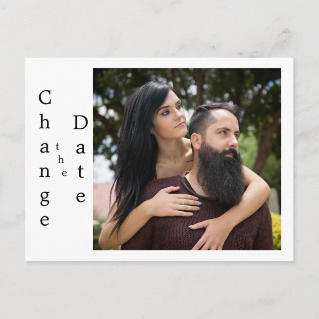 Ändra datum för att lägga till din egen bild vykort (Framsida)