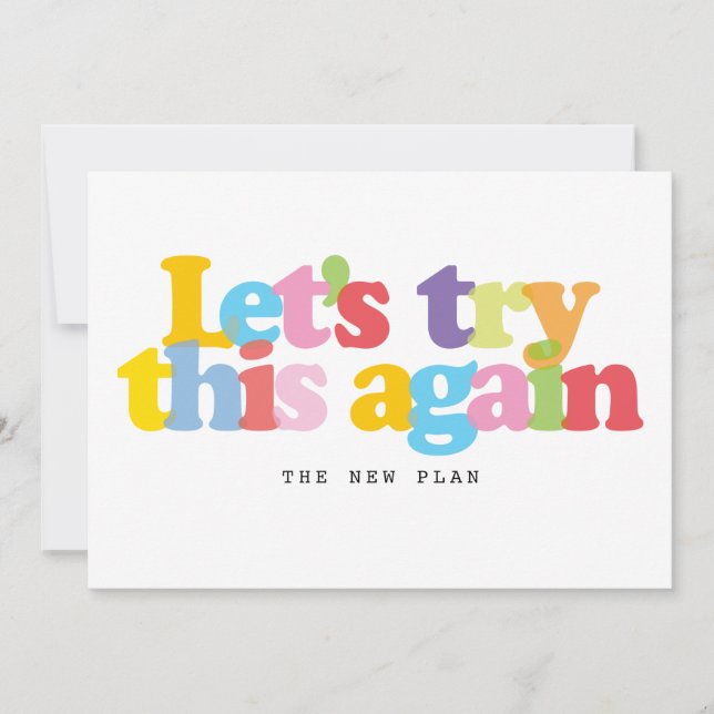 Ändra datum för försenad inställd händelse inbjudningar (Framsida)