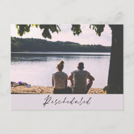 Ändra datum för schemalagd ändring av Sjö-vy Bröll Vykort