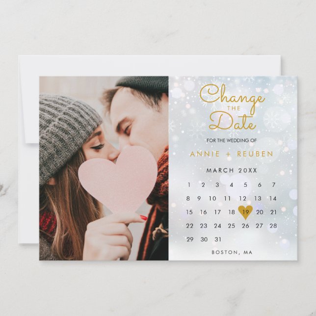 Ändra datum kalender Ny plan Foto Spara Datumet (Framsida)