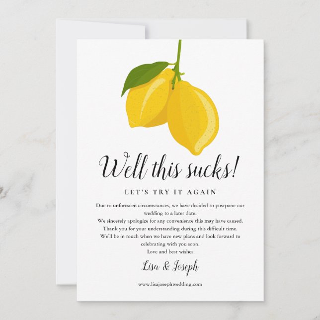 Ändra datumet Uppgivet Inställt Citroner Foto Spara Datumet (Framsida)