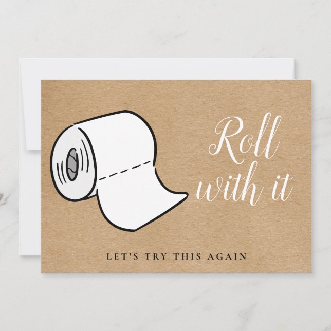 Ändra datumet Uppskjutet Inställt Rustikt Spara Datumet (Framsida)