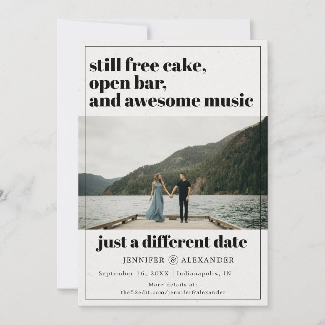 Ändra datumfoto med modern uppskjuten punkt spara datumet (Framsida)