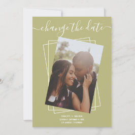 Ändra datumtypografi för fotot Bröllop Spara Datumet