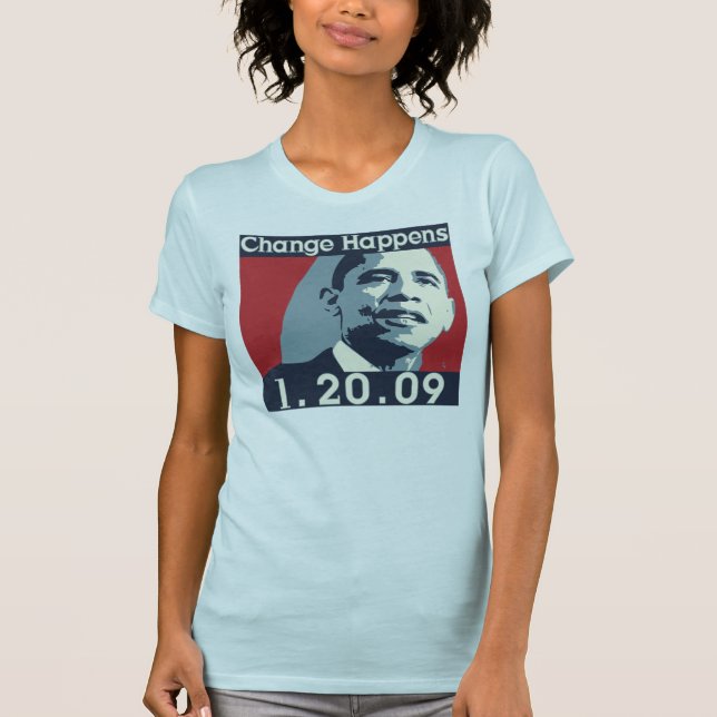 Ändra den Obama dam tshirt Tröja (Framsida)