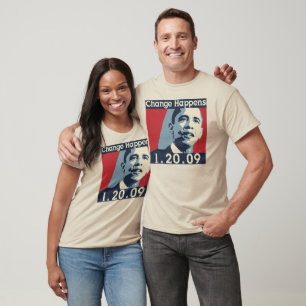 Ändra den Obama T-tröja Tee