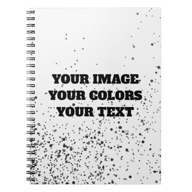 Ändra design från frik och Skapa dig själv Anteckningsbok (Framsidan)