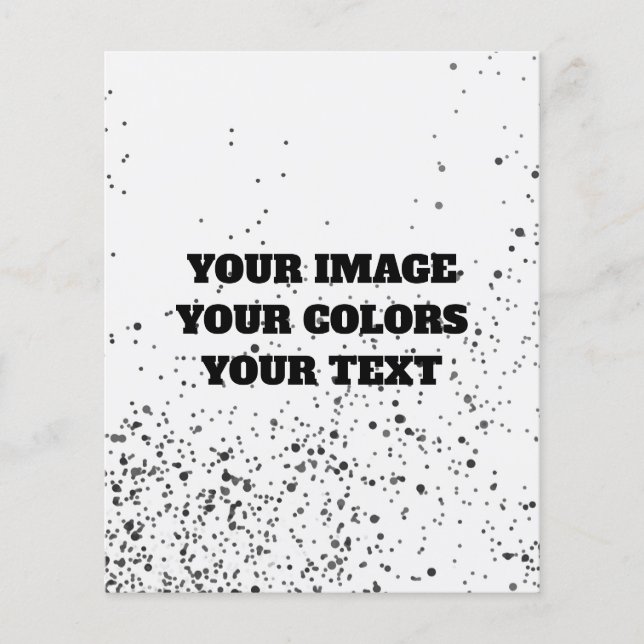 Ändra design från frik och Skapa dig själv Flygblad (Framsidan)