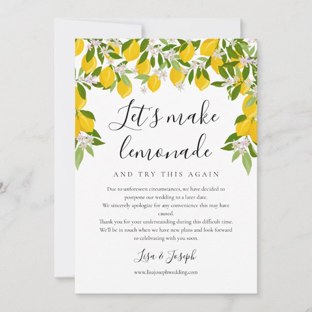 Ändra det uppskjutna datumet för avbrutet citonfot spara datumet (Framsida)