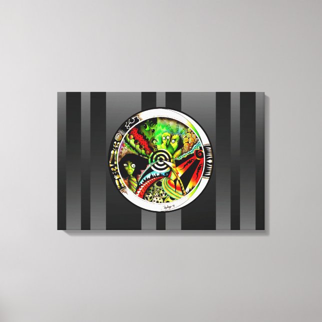 Andra dimensioner canvastryck (Framsida)