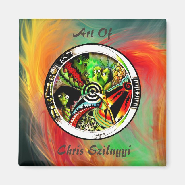 Andra dimensioner magnet (Framsidan)