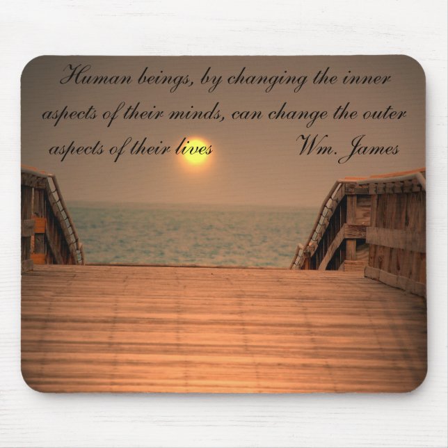 Ändra ditt liv - mousepad musmatta (Framsidan)