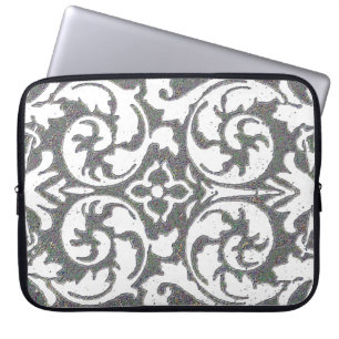 Ändra Färg Vintagen Tapet Laptop Sleeve