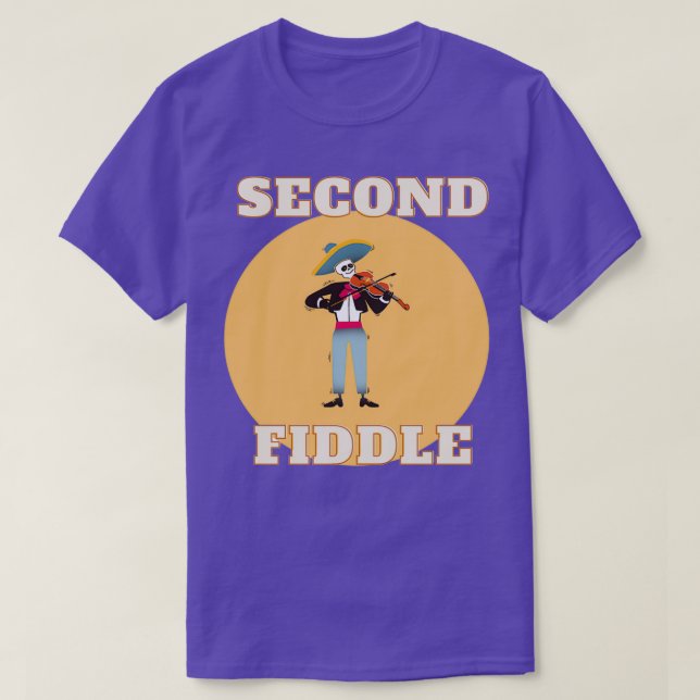 Andra fiddle violin 3 t shirt (Design framsida)