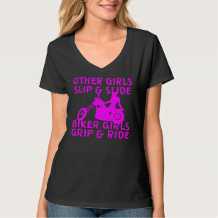Andra flickor, slips och Biker, flickor, galler oc T Shirt