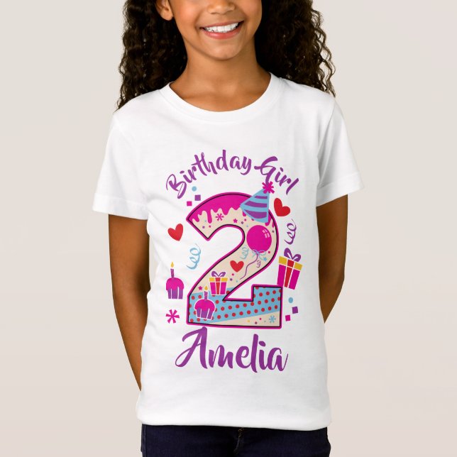 Andra födelsedag, andra t shirt (Framsida)
