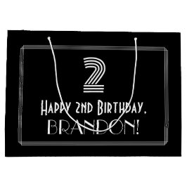 Andra födelsedagen - Art Deco-inspirerat utseende 