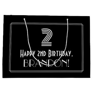 Andra födelsedagen - Art Deco-inspirerat utseende