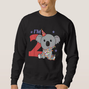 Andra födelsedagen Koala För barn A Birthday Koa Lång Ärmad Tröja