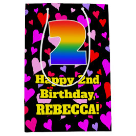 Andra födelsedagen: Loving Hearts Mönster, Regnbåg