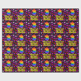 Andra födelsedagen: Loving Hearts Mönster, Regnbåg Presentpapper