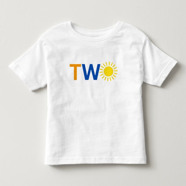 Andra födelsedagen T-Shirt (Framsida)