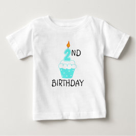 Andra födelsedagen T-Shirt-för barn Tee